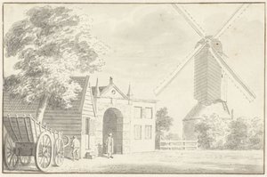 Noordeinderporten i Monnickendam av Cornelis Pronk