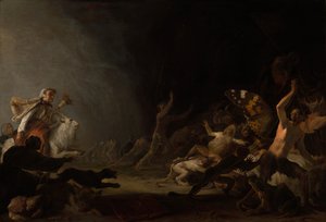 En häxsabbat, ca. 1650.
