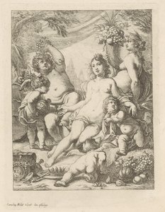 Bacchus, Venus och Ceres.