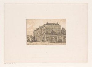 Hus från 1700-talet av Cornelis Springer (possibly)