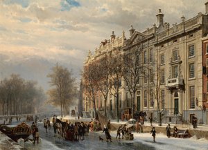 Kröken i Herengracht av Cornelis Springer