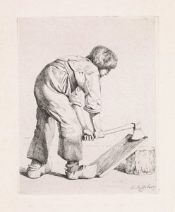 vedklyven Fjärde sviten (serietitel) av Cornelis Steffelaar