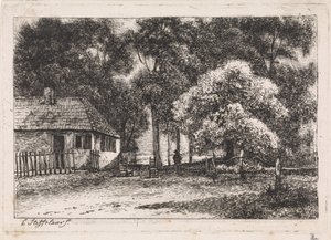 Hus bland träd Femte svit (serietitel) av Cornelis Steffelaar