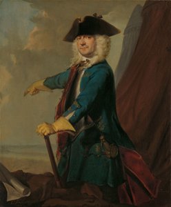 Gerrit Sichterman (1688-1730). Generalkvartermästare för kavalleriet, överste för Oranje-Groningens infanteriregemente, kommendant av Grave av Cornelis Troost