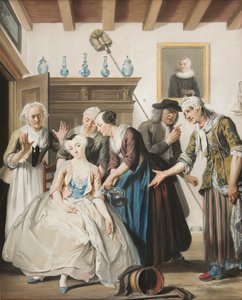 Upptäckten av Jan Claasz, 1738 av Cornelis Troost