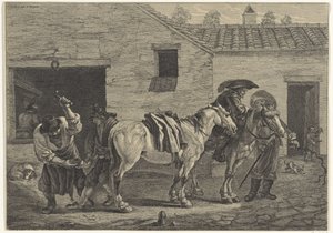 hovslagare av Cornelis Visscher (II)
