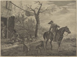 jägare av Cornelis Visscher (II)