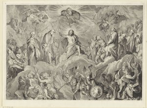 Sista domen (översta platta) av Cornelis Visscher (II)