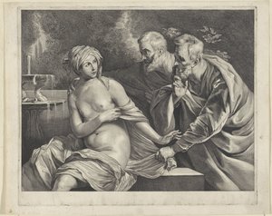 Susanna och de äldre av Cornelis Visscher (II)