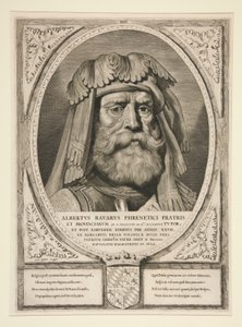 Albertvs Bavarvs Phrenetici Fratris/ et Provinciarvm av Cornelis Visscher