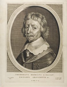 Frederic Henry, prins av Oranien, ur Nio porträtt av Cornelis Visscher