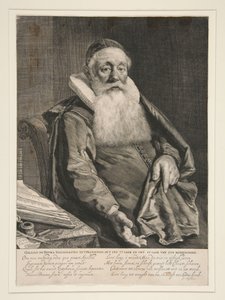 Gellius de Bouma, evangelisk präst i Zutphen av Cornelis Visscher