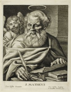 Sankt Matteus av Cornelis Visscher
