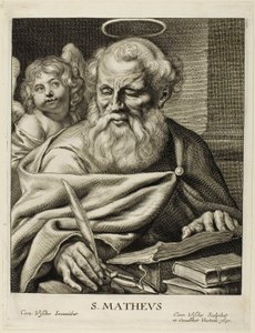 Sankt Matteus av Cornelis Visscher