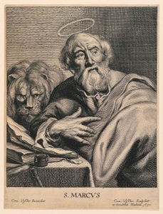 St. Mark (S.Marcvs) av Cornelis Visscher