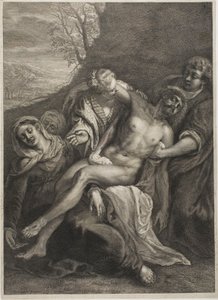 The Lamentation, från skåpet Reynst av Cornelis Visscher