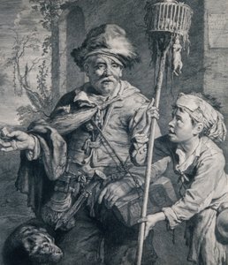 Råttgiftshandlaren av Cornelis Visscher