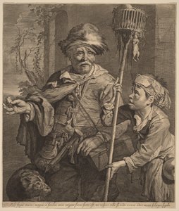 Säljaren av råttgift av Cornelis Visscher