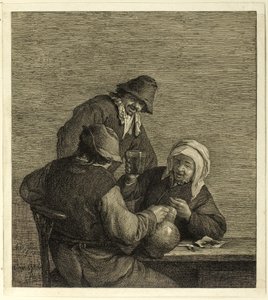 The Topers av Cornelis Visscher