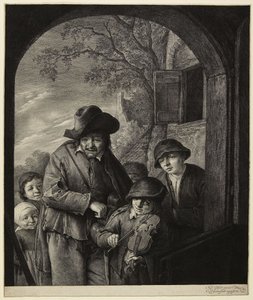 De resande musikerna av Cornelis Visscher