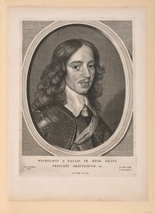 William II, prins av Oranien, ur Nio porträtt av Cornelis Visscher