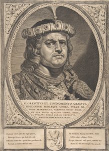 Floris II från serien Grevar och grevinnor av Holland, Zeeland och Västfrisland,