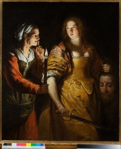 Judith med Holofernes huvud, tidigt 1600-tal (olja på duk)