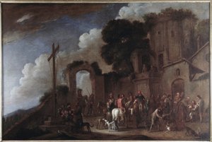De sju verken av kroppslig barmhärtighet (Works of barmhärtighet): ge en drink till de törstiga (To give drink to the thirsty) (ec flam) efter 1625