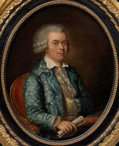 Porträtt av kompositören André Ernest Modeste Grétry 1741-1813, ca. 1786-88. av Cornelis van Cuylenburgh