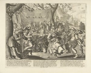 Bondens bröllop av Cornelis van Dalen (I)