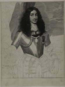 Charles II, kung av England av Cornelis van Dalen II