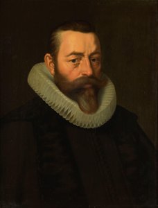 Porträtt av Pieter Dircksz Hasselaer av Cornelis van der Voort (copy after)