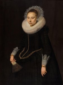 Porträtt av Maria Overrijn van Schoterbosch (1599/1600-1638)