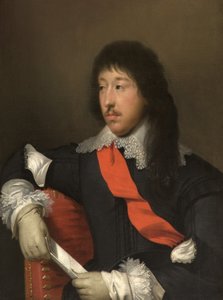 James Stanley, 7:e Earl of Derby av Cornelius Janssen van Ceulen