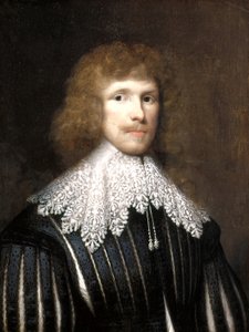 Porträtt av Lucius Carey, andra Viscount Falkland (olja på duk)