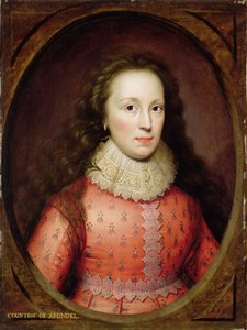 Porträtt av en kvinna, traditionellt identifierad som grevinnan av Arundel, 1619