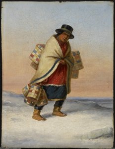 Korgförsäljaren, ca 1850