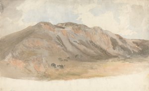 Bergslandskap, norra Wales av Cornelius Varley
