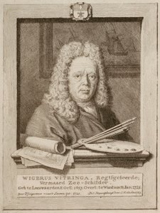 Wigerus Vitringa (1657-1721) av Cornelius van Noorde