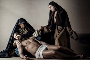 Pietà – Kristi begravning av Corrado La Licata