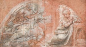 Bebådelsen, ca. 1522-25.