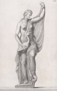 Staty av Leda och svanen, 1734 av Cosimo Mogalli