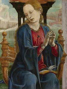 The Virgin Annunciate, ca 1475.