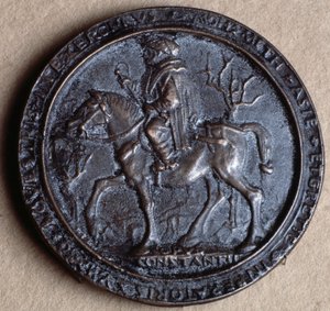 Mehmed II Erobreren (bronzemedaljefrø av Costanzo da Ferrara