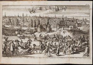 Vologda Från: Historisch Verhael, eller Beschryving van de Voyagie, 1677 av Coyet