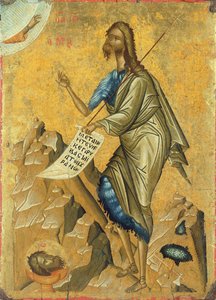 Johannes Döparen, ca 1500 (tempera på panel)