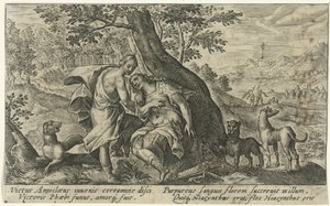 Apollo och Hyacinthus Metamorfosen van Ovidius (serietitel)