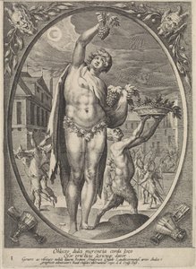 Bacchus Bacchus, Venus en Ceres (serietitel) av Crispijn van de Passe (I)