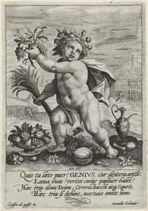 Geni The Essence of Human Existence (serietitel) av Crispijn van de Passe (I)