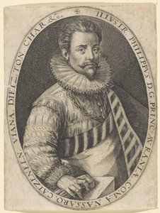 Porträtt av Philip William, Prince of Orange av Crispijn van de Passe (I)